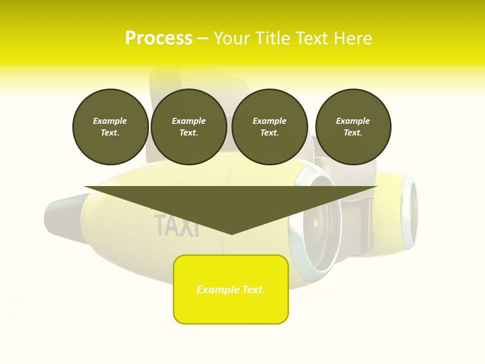 Airplane Background Transportation PowerPoint Template