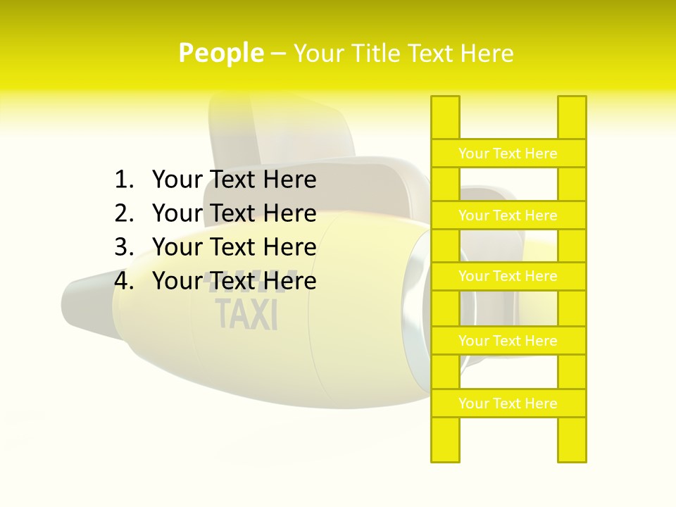 Airplane Background Transportation PowerPoint Template