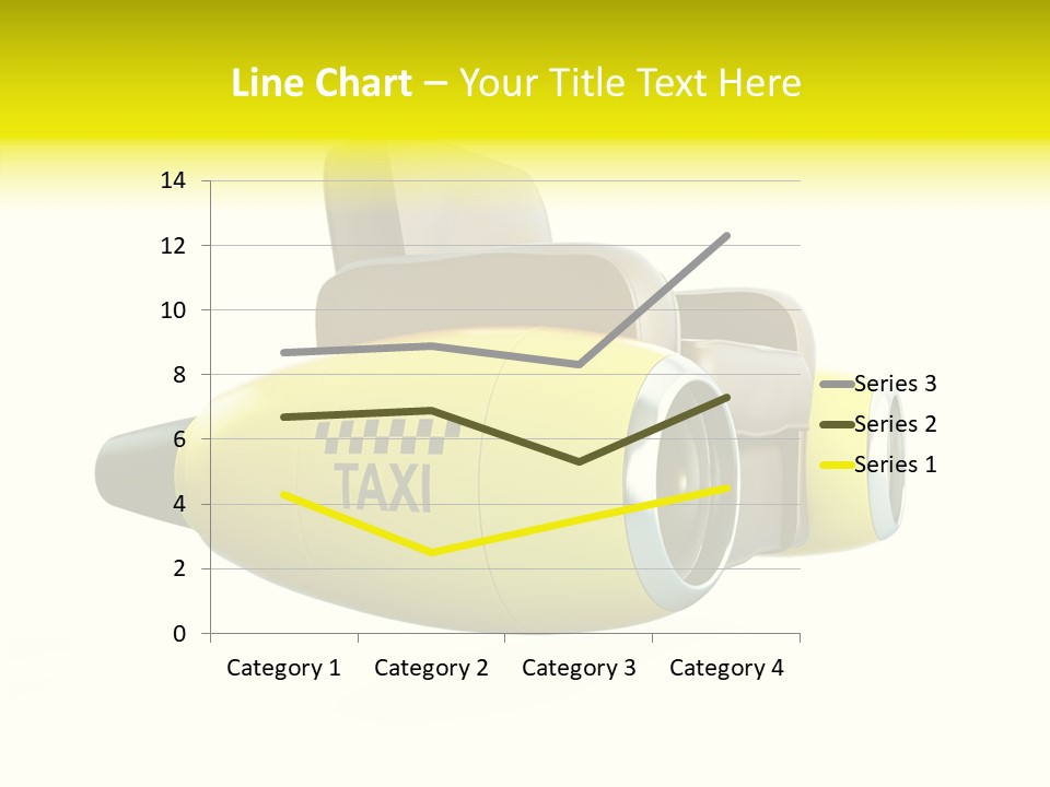 Airplane Background Transportation PowerPoint Template