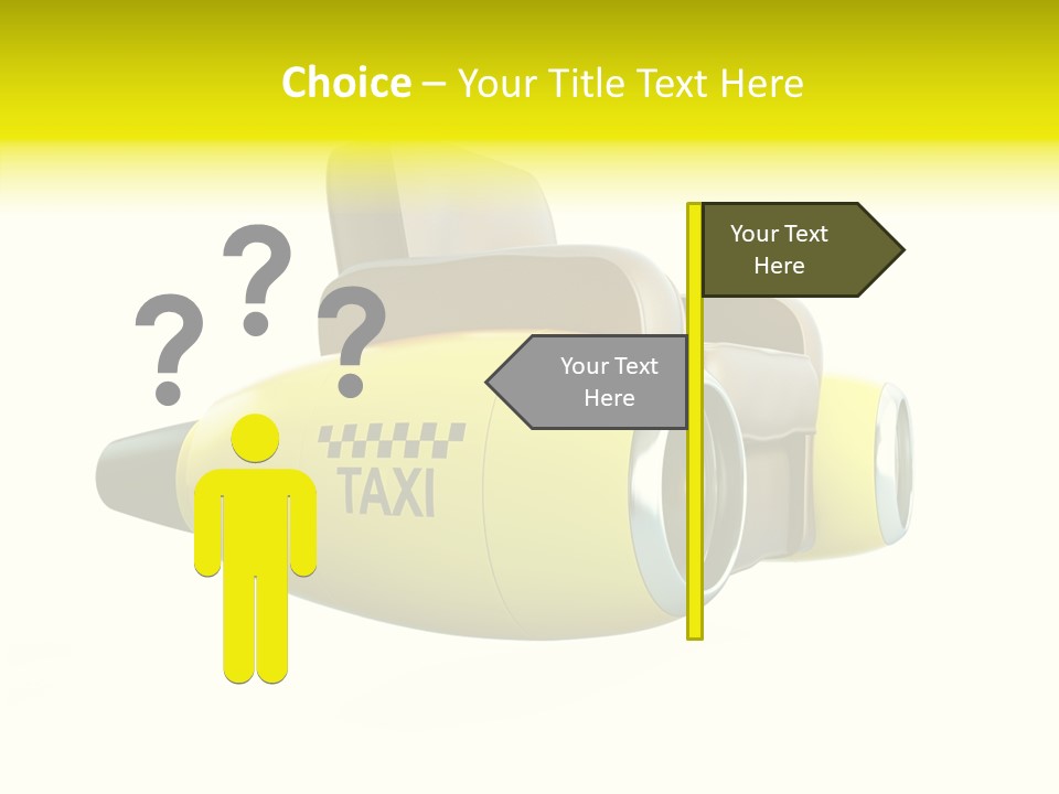 Airplane Background Transportation PowerPoint Template