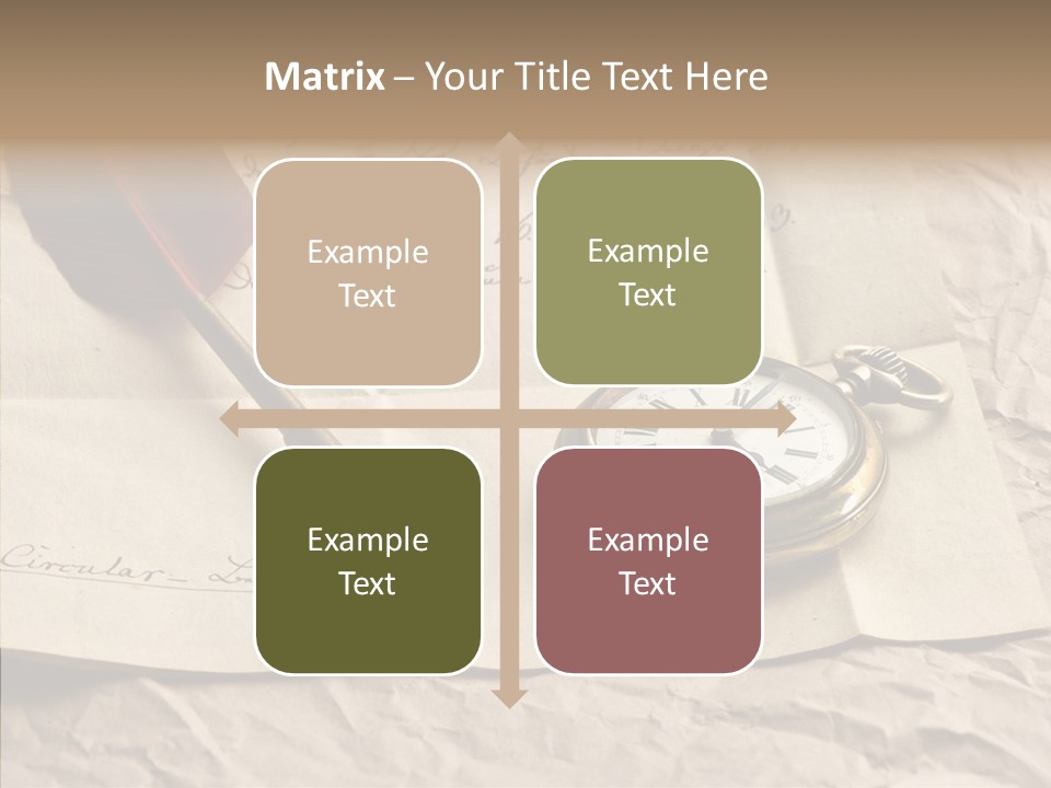 Pen Art Write PowerPoint Template