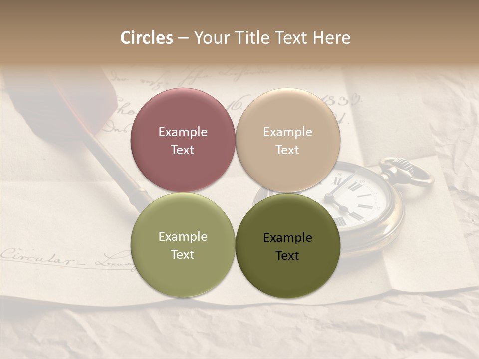 Pen Art Write PowerPoint Template