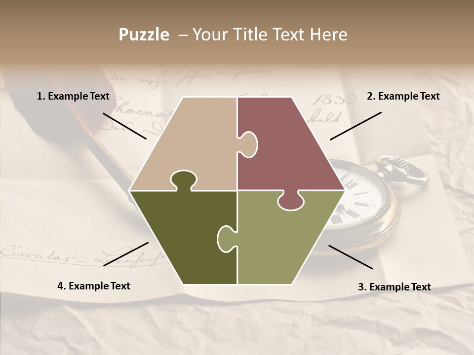 Pen Art Write PowerPoint Template