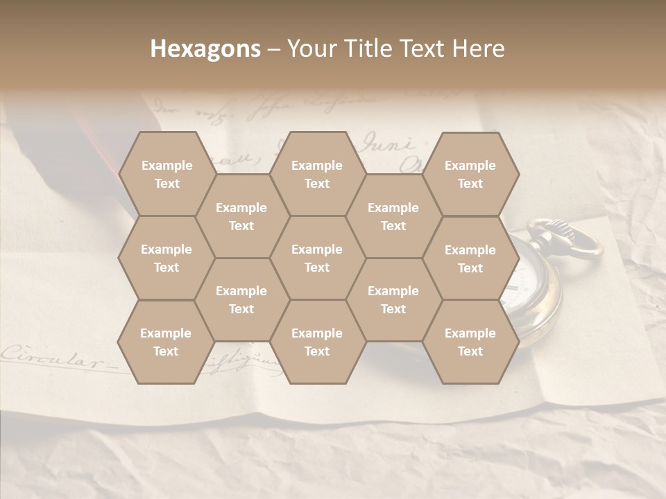 Pen Art Write PowerPoint Template