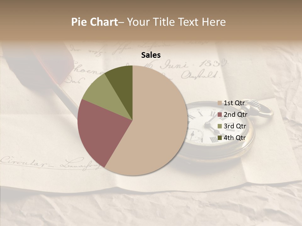 Pen Art Write PowerPoint Template
