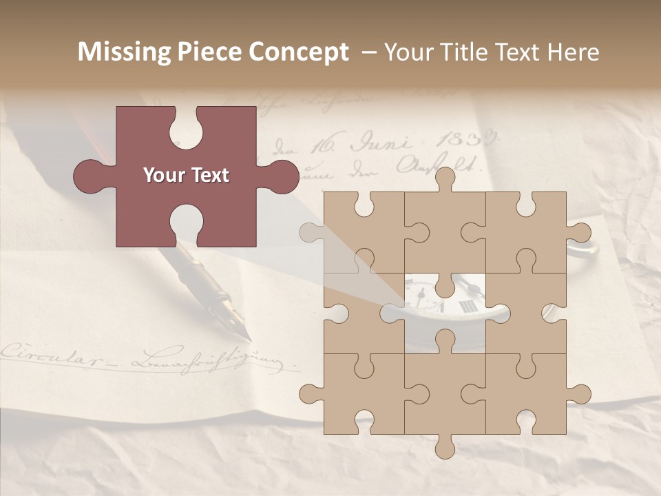 Pen Art Write PowerPoint Template