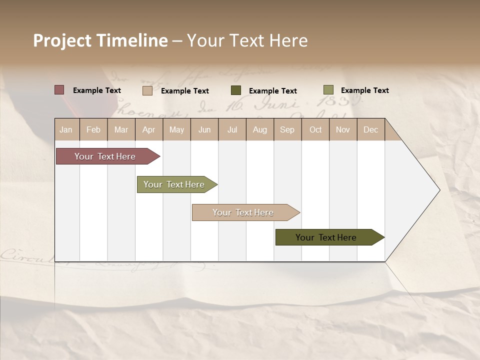 Pen Art Write PowerPoint Template
