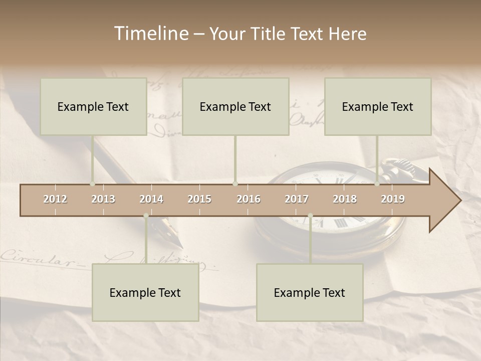 Pen Art Write PowerPoint Template