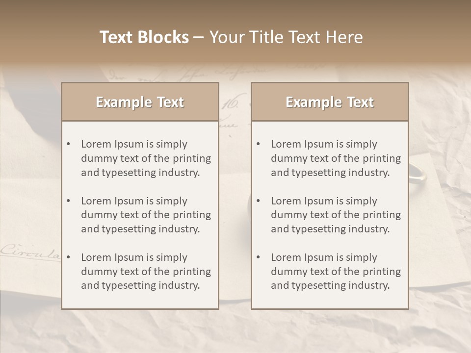 Pen Art Write PowerPoint Template