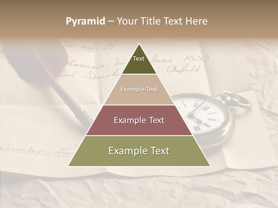 Pen Art Write PowerPoint Template