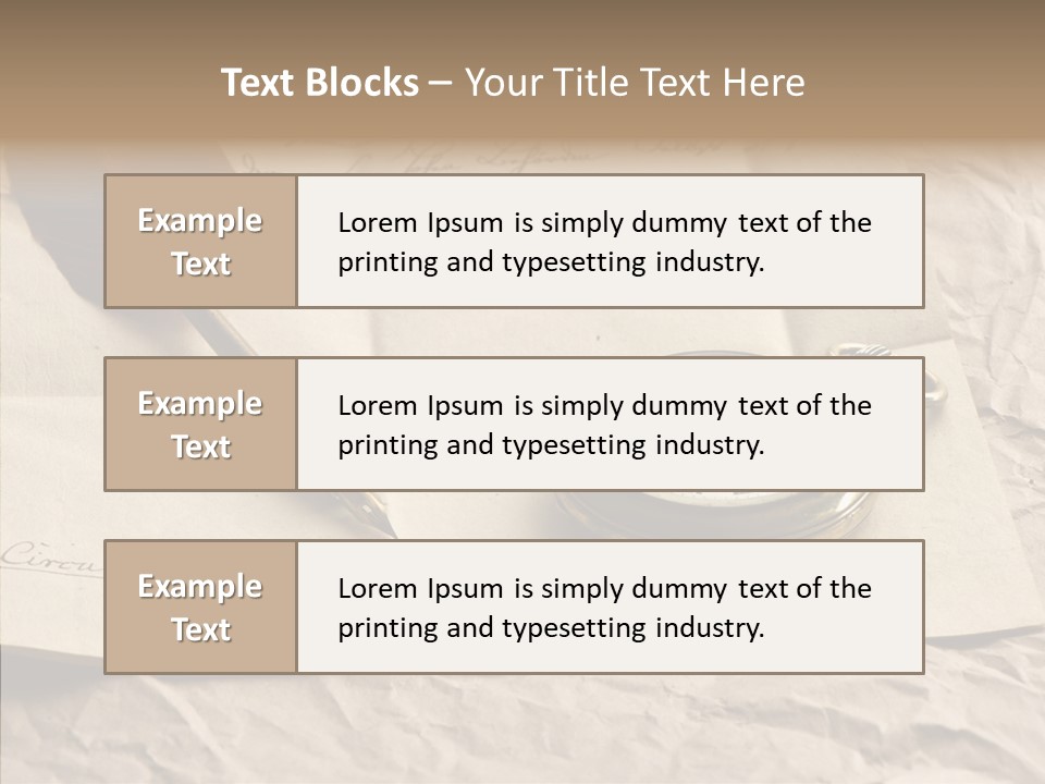 Pen Art Write PowerPoint Template