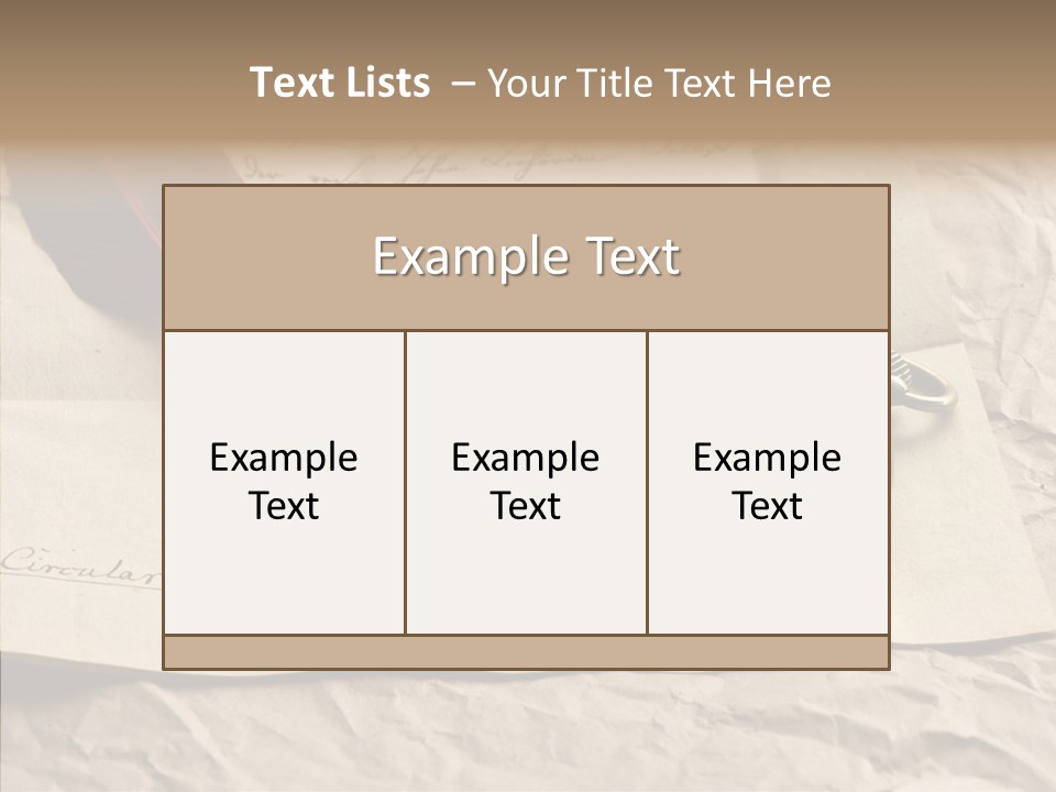 Pen Art Write PowerPoint Template