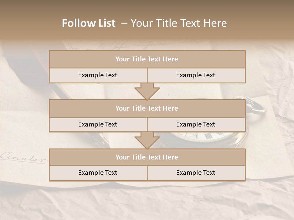 Pen Art Write PowerPoint Template
