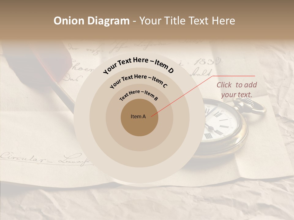 Pen Art Write PowerPoint Template