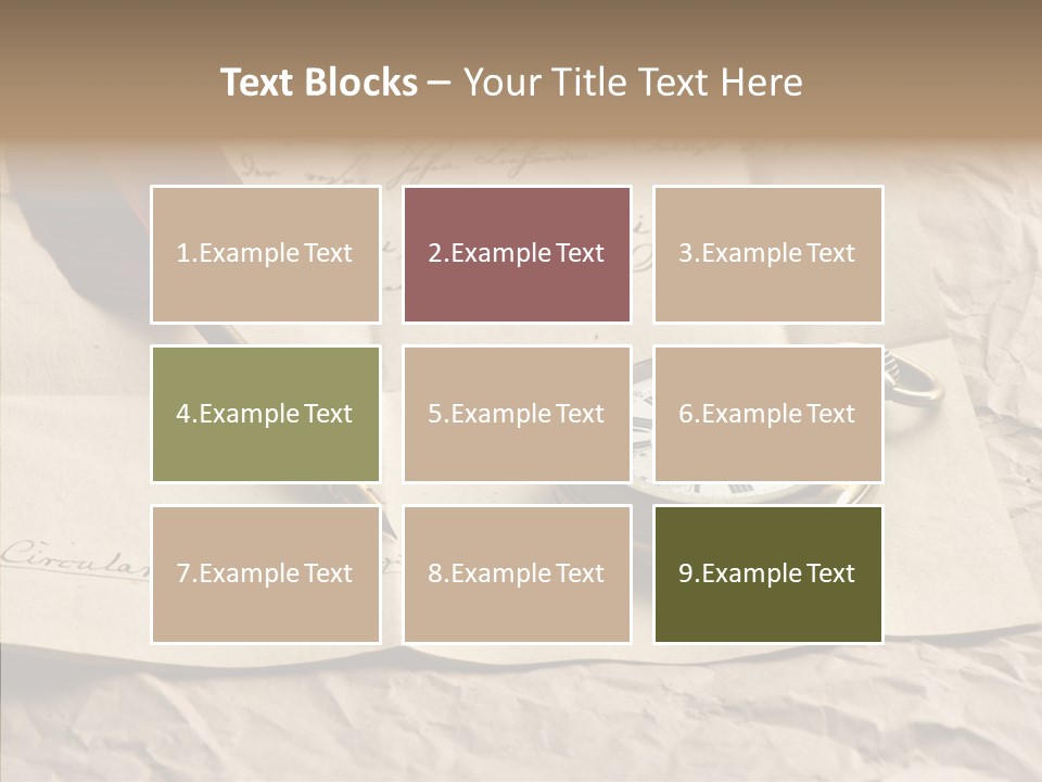 Pen Art Write PowerPoint Template