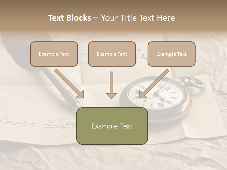 Pen Art Write PowerPoint Template