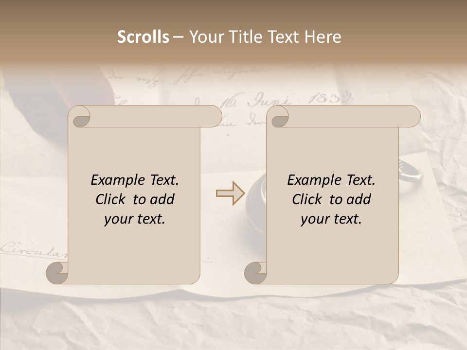 Pen Art Write PowerPoint Template
