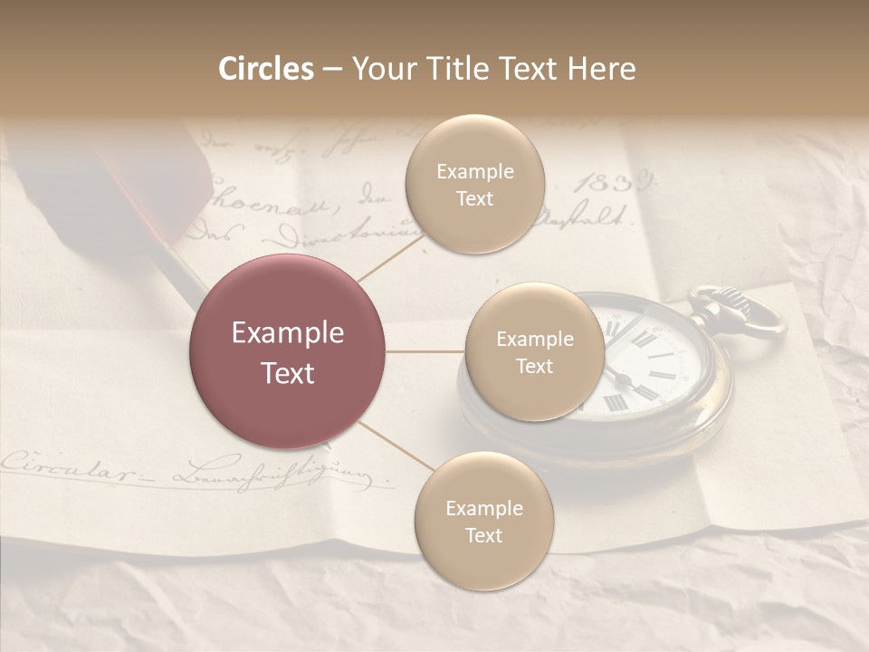 Pen Art Write PowerPoint Template