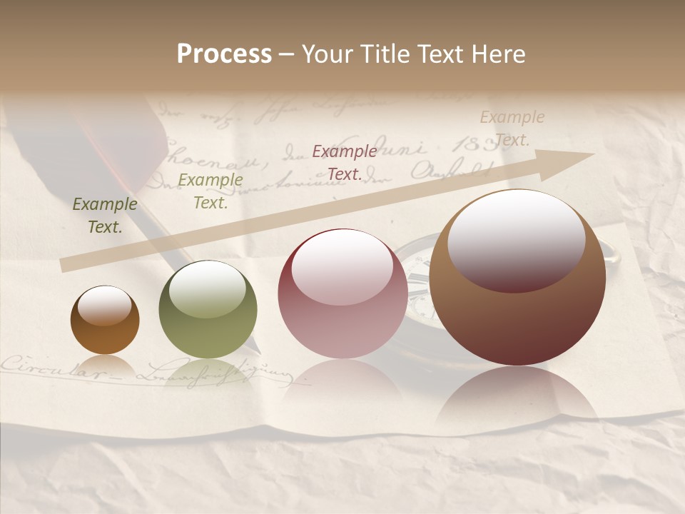 Pen Art Write PowerPoint Template