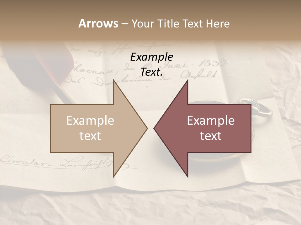 Pen Art Write PowerPoint Template