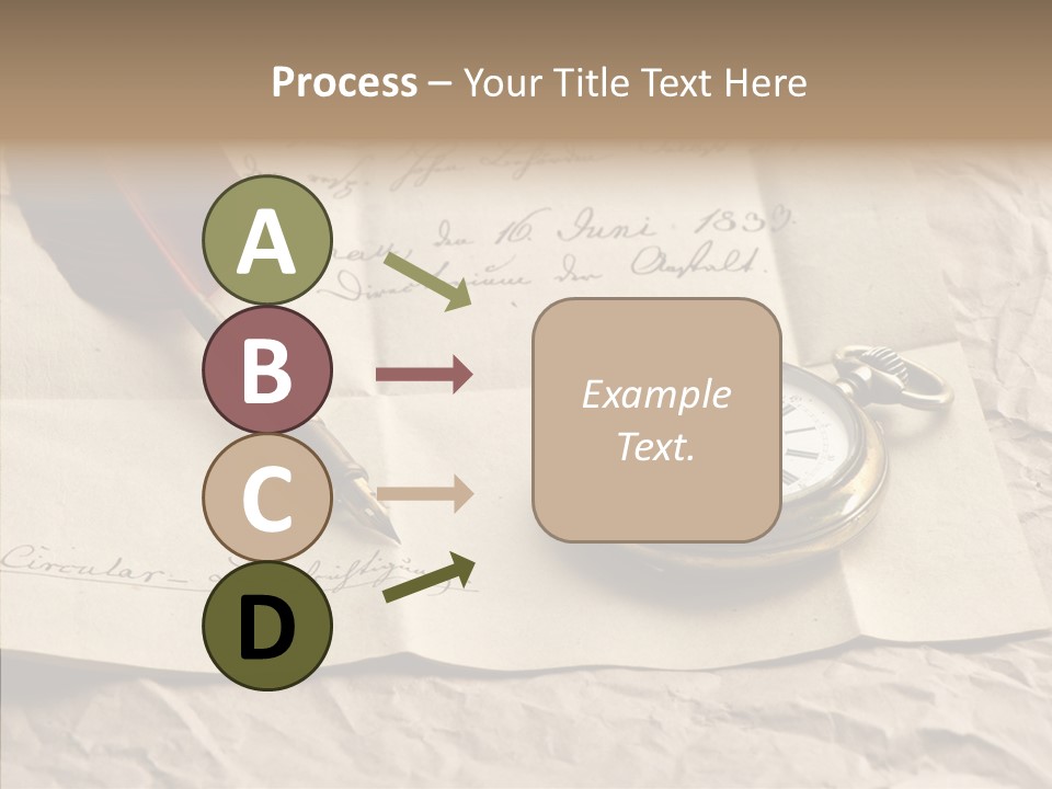 Pen Art Write PowerPoint Template