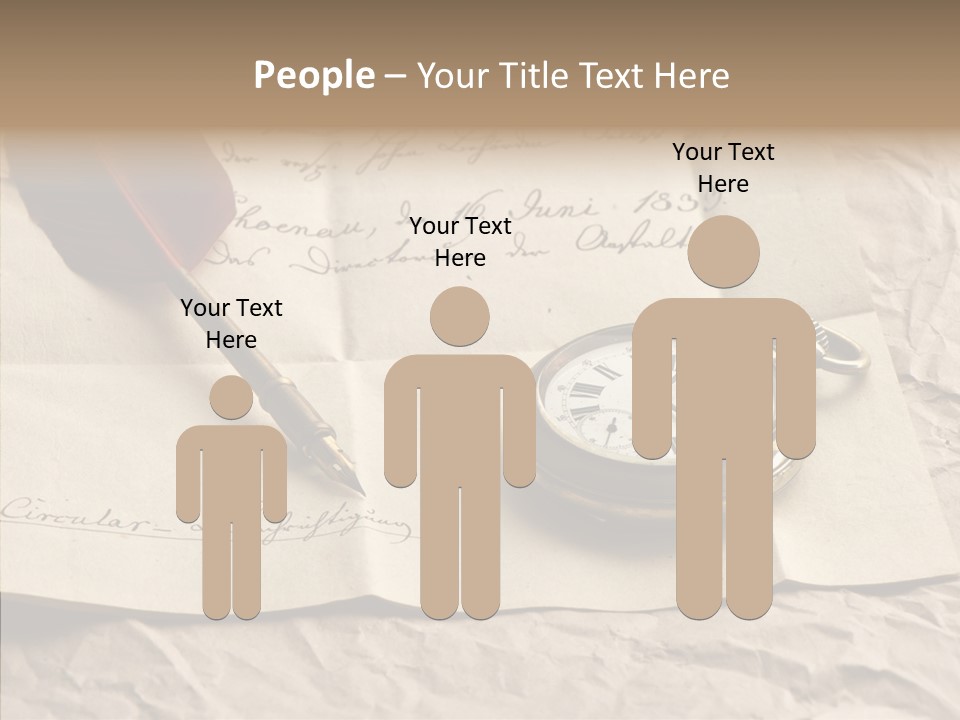 Pen Art Write PowerPoint Template