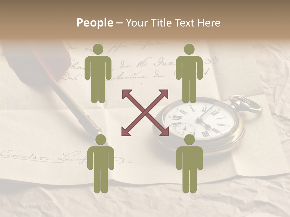 Pen Art Write PowerPoint Template