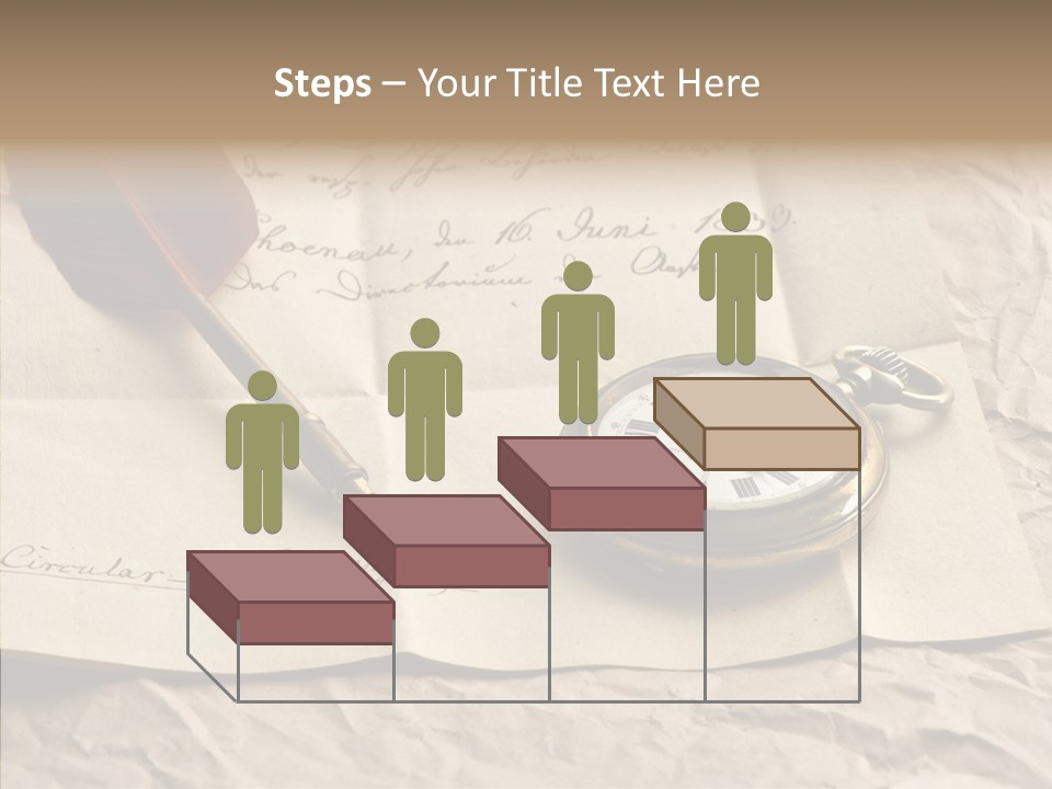 Pen Art Write PowerPoint Template