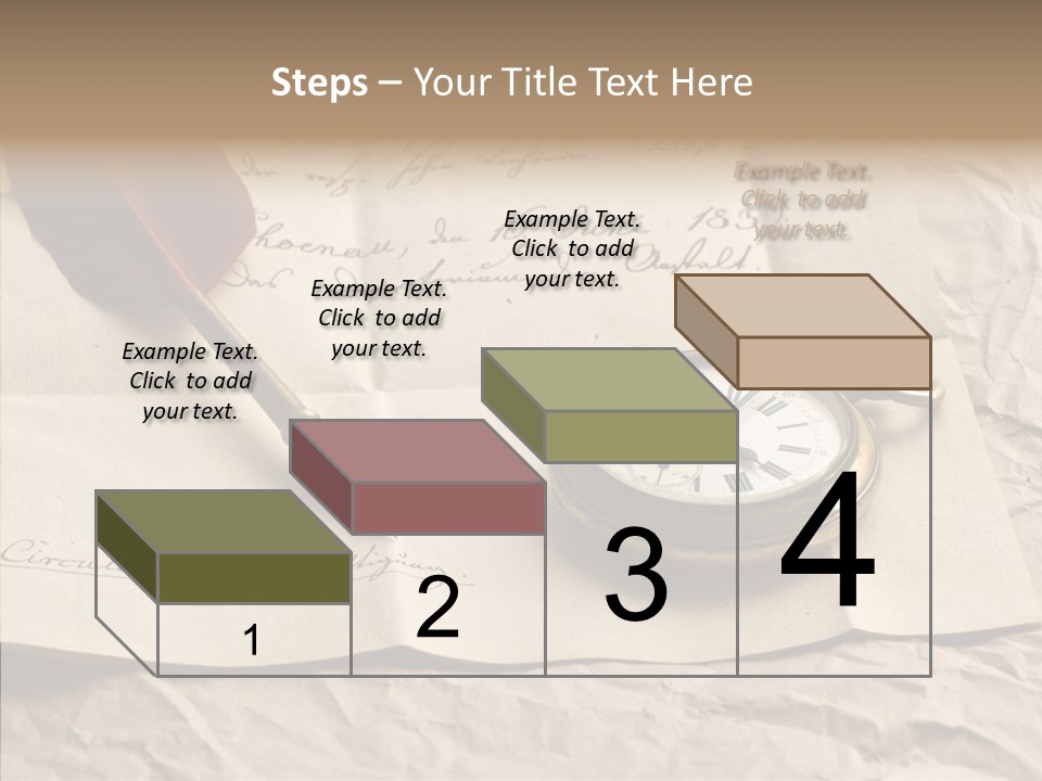 Pen Art Write PowerPoint Template