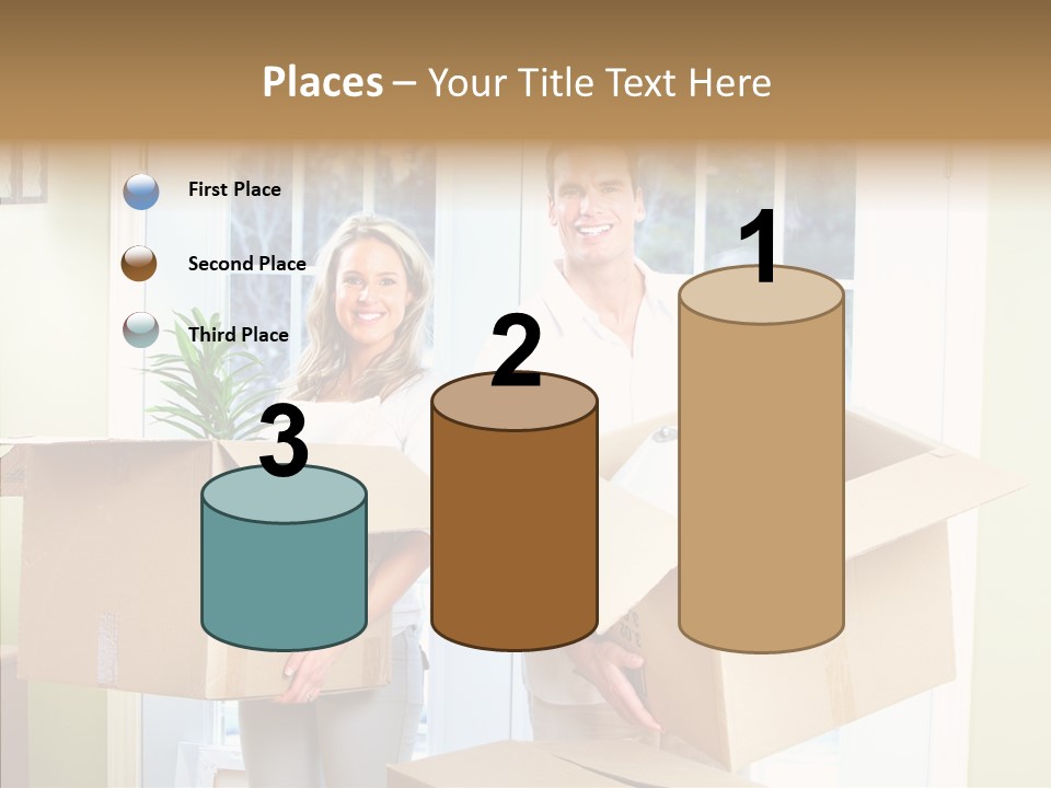 Two Room Background PowerPoint Template