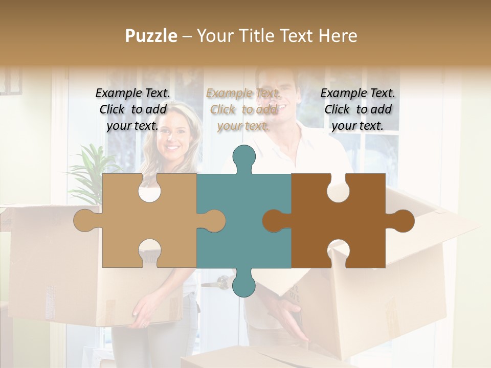 Two Room Background PowerPoint Template