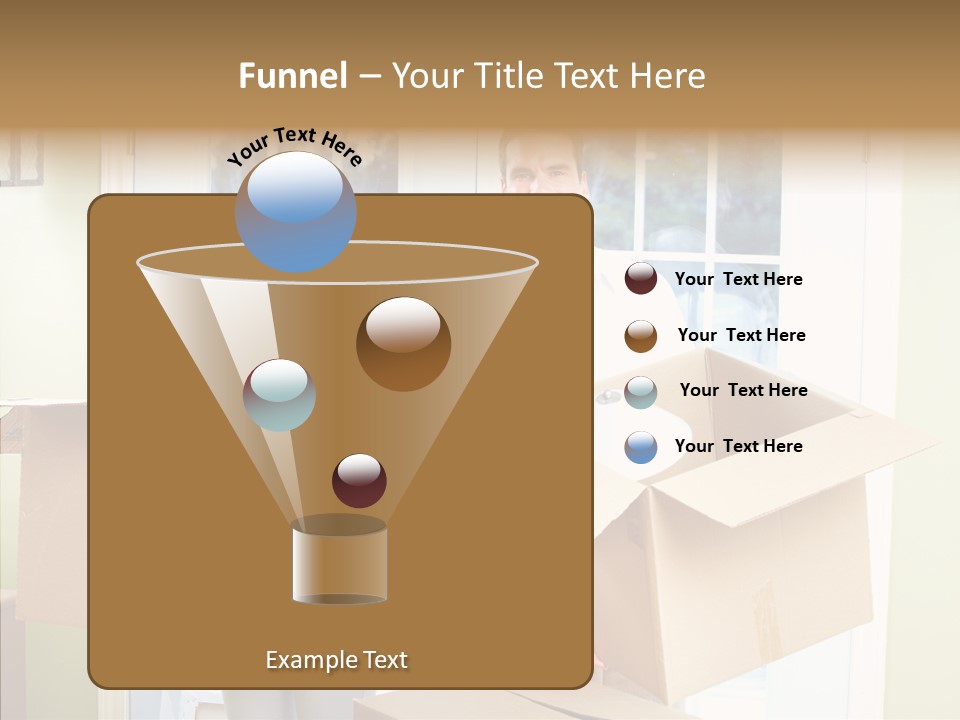 Two Room Background PowerPoint Template