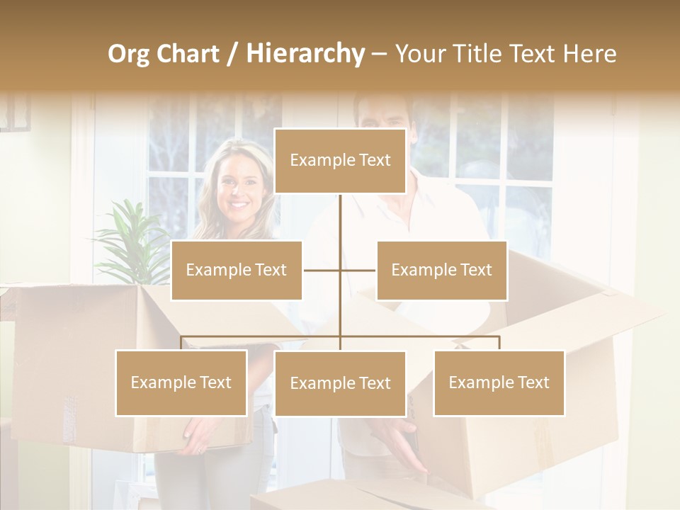 Two Room Background PowerPoint Template