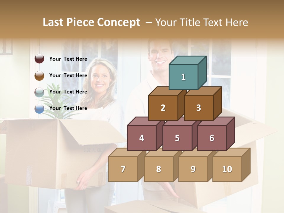 Two Room Background PowerPoint Template