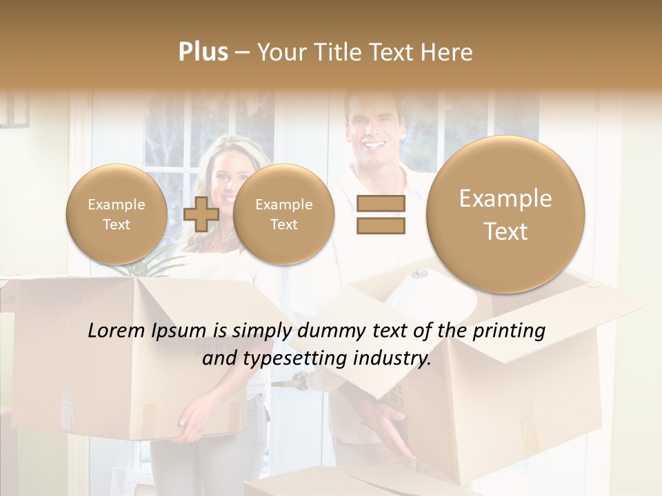 Two Room Background PowerPoint Template
