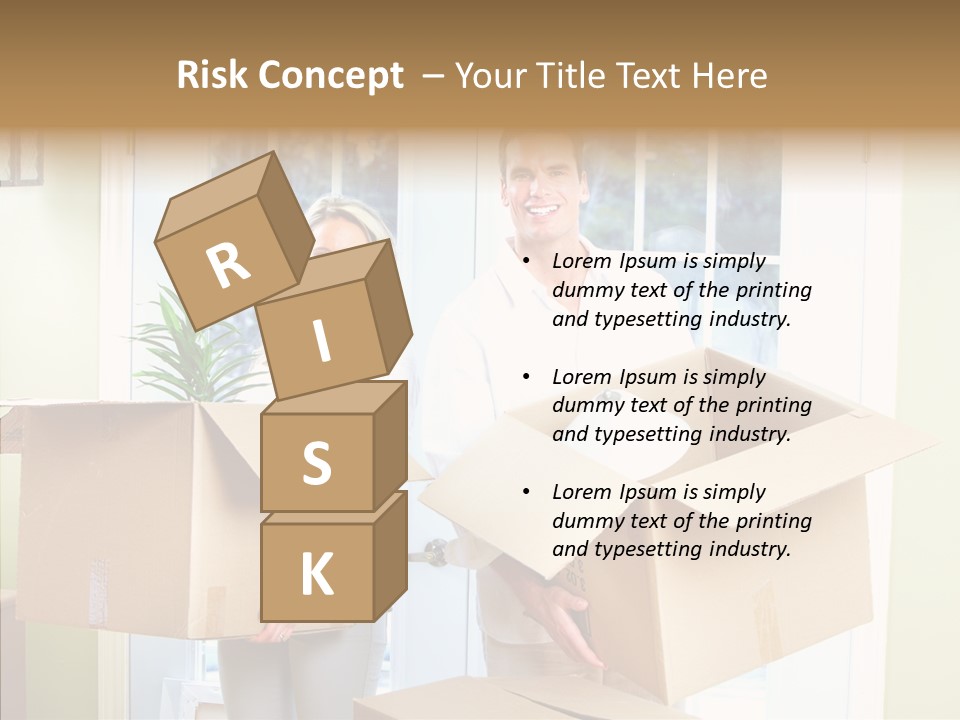 Two Room Background PowerPoint Template