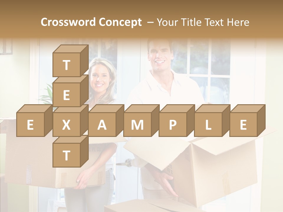 Two Room Background PowerPoint Template