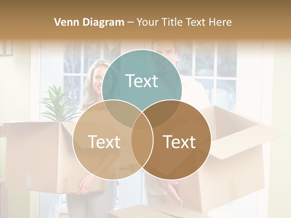 Two Room Background PowerPoint Template