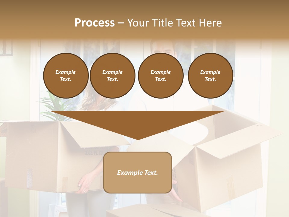 Two Room Background PowerPoint Template
