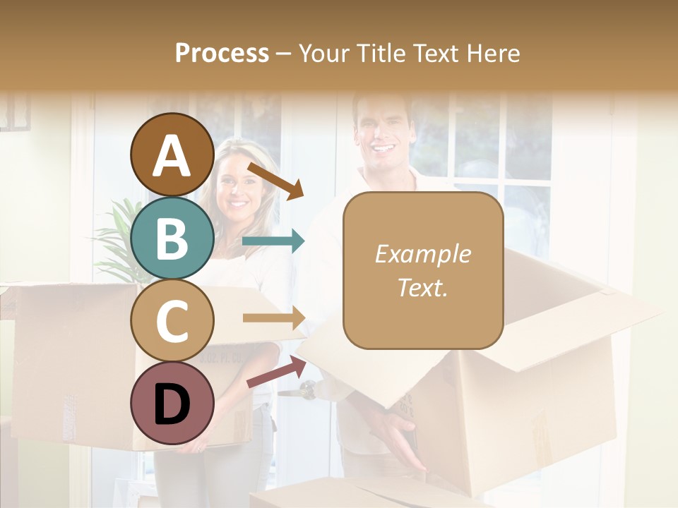 Two Room Background PowerPoint Template