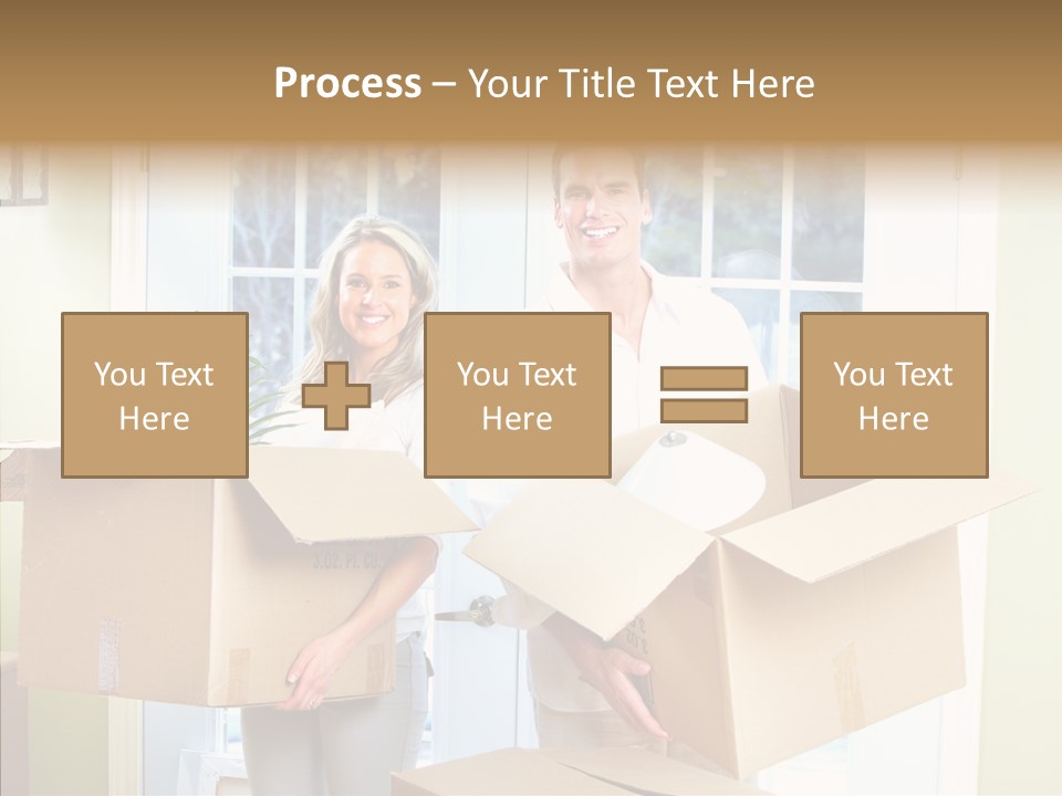 Two Room Background PowerPoint Template