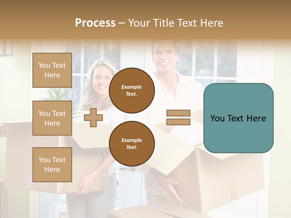 Two Room Background PowerPoint Template