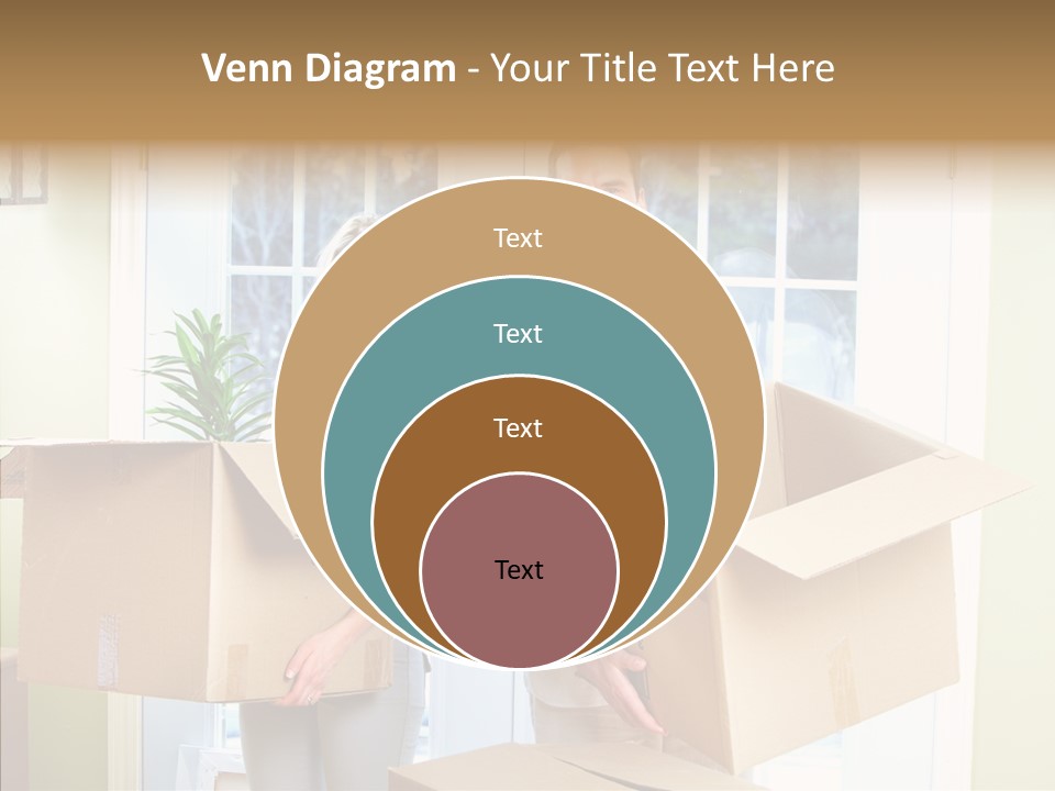 Two Room Background PowerPoint Template