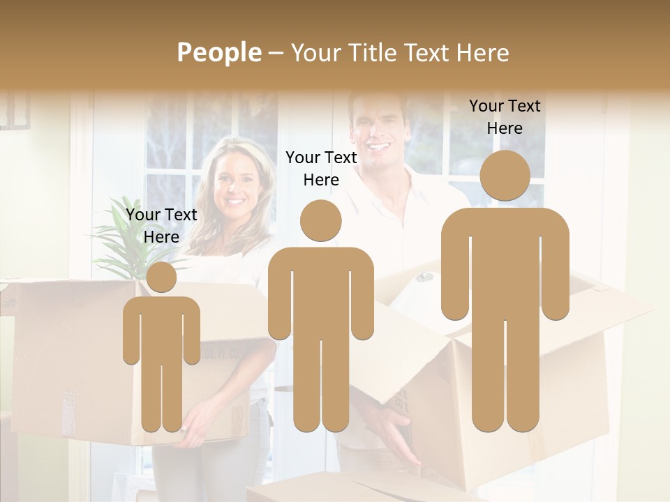 Two Room Background PowerPoint Template