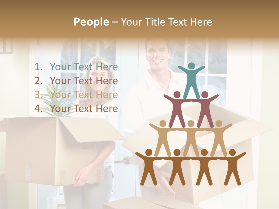 Two Room Background PowerPoint Template