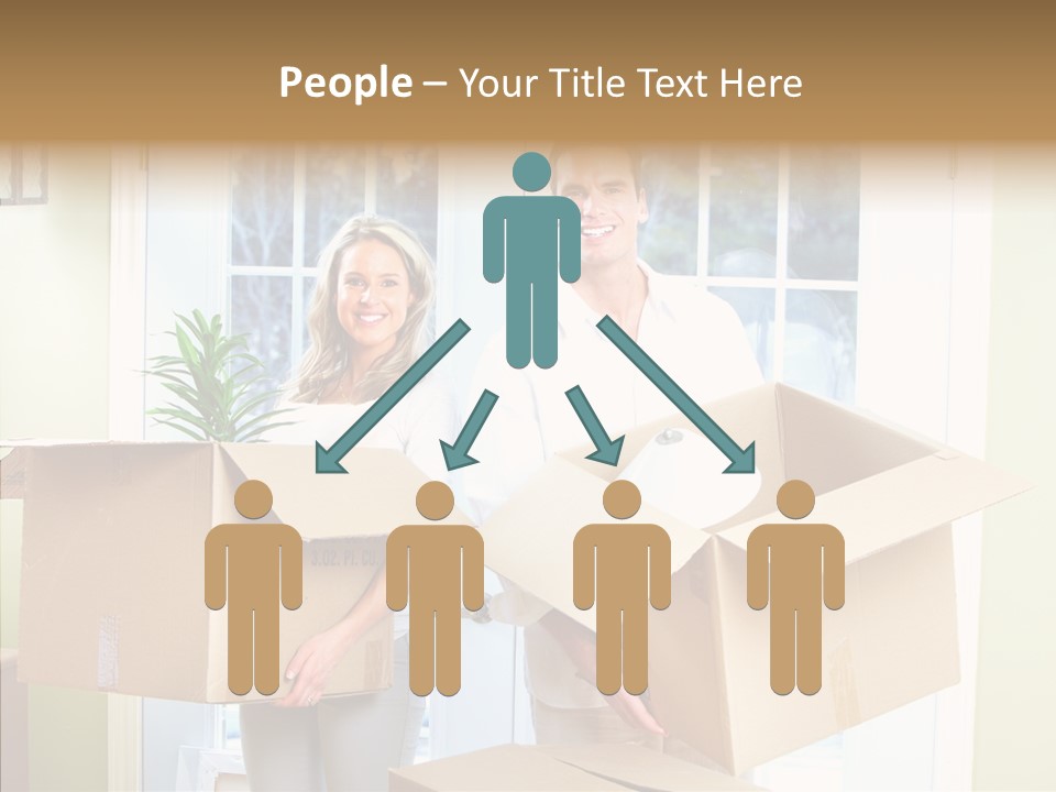 Two Room Background PowerPoint Template