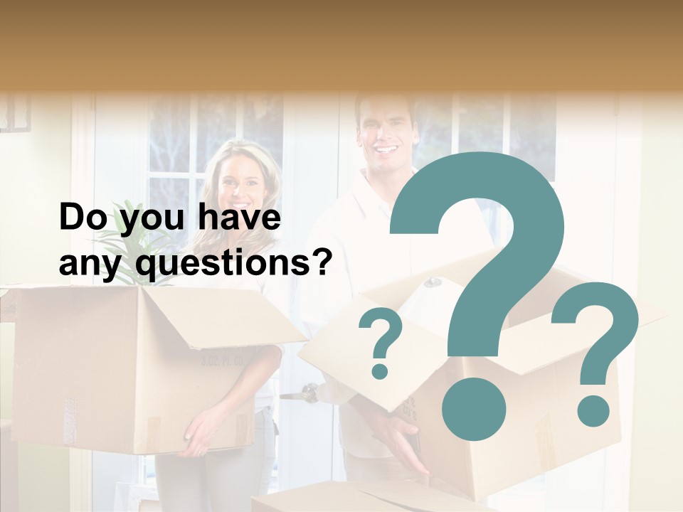 Two Room Background PowerPoint Template