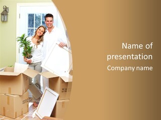 Packing Joyful Positive PowerPoint Template