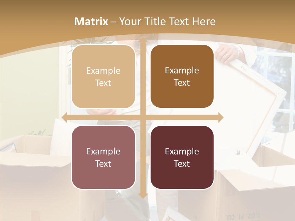 Packing Joyful Positive PowerPoint Template