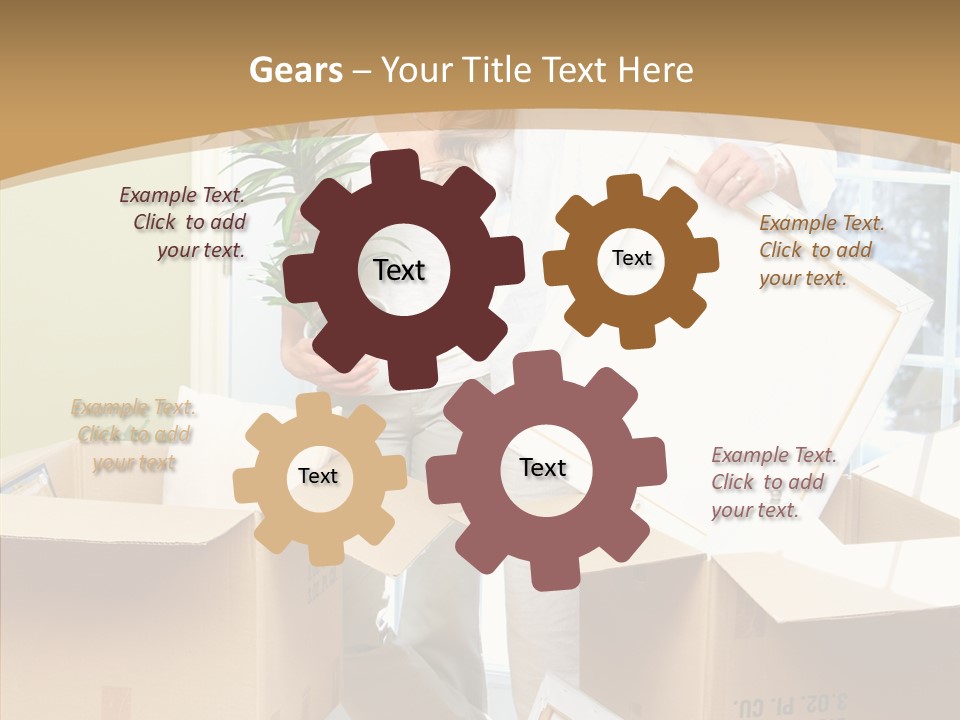 Packing Joyful Positive PowerPoint Template